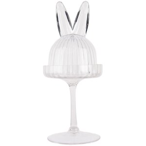 Clayre & Eef 6GL4929 Cloche en verre en forme de...