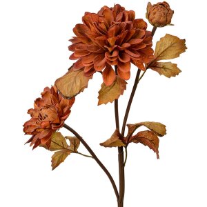 Clayre & Eef 6PL0387CH Fleur artificielle brune 66 cm