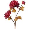 Clayre & Eef 6PL0387R Fleur artificielle rouge-brun 10x10x66 cm