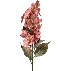 Clayre & Eef Branche décorative Fleurs rose...