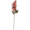 Clayre & Eef Branche décorative Fleurs rose vert 10x8x71 cm plastique