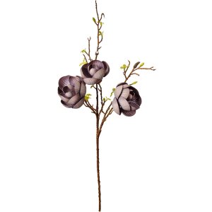 Clayre & Eef 5PL0169BL Branche décorative Violet Marron 106 cm plastique
