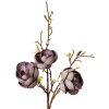 Clayre & Eef 5PL0169BL Branche décorative Violet Marron 106 cm plastique