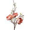 Clayre & Eef Branche décorative avec fleurs rose marron 106 cm plastique