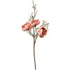 Clayre & Eef Branche décorative avec fleurs rose marron 106 cm plastique