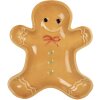 Clayre & Eef 6CE2134 Coupe Bonhomme pain dépices brun 14x16x2 cm style rustique