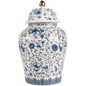 Clayre & Eef 6CE2136 Pot décoratif avec...