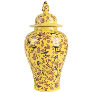 Clayre & Eef 6CE2140 Pot décoratif avec...