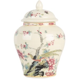 Clayre & Eef 6CE2141 Pot décoratif avec...