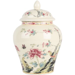 Clayre & Eef 6CE2141 Pot décoratif avec...
