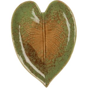 Clayre & Eef 6CE2154 Coupe Feuille Vert Marron...