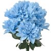 Clayre & Eef 6PL0377BL Fleur artificielle bleue 20x20x49 cm