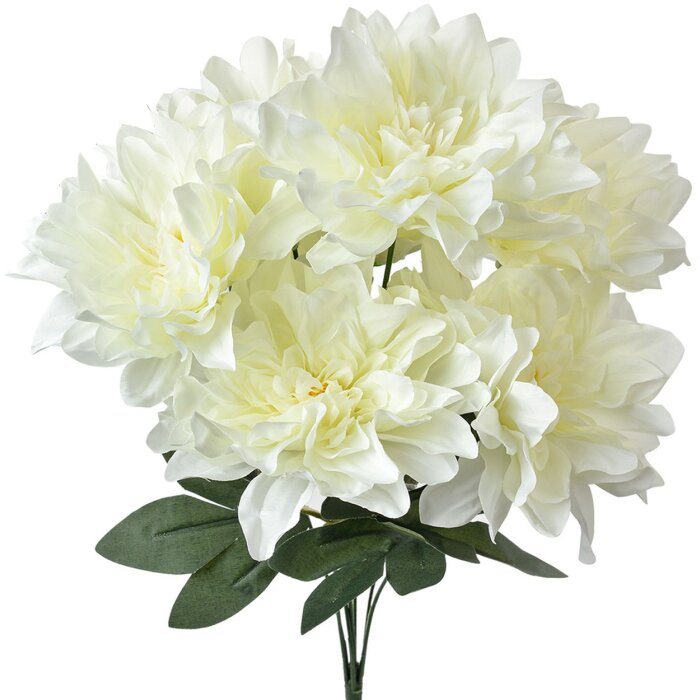 Clayre & Eef 6PL0377W Fleur artificielle blanche 20x20x49 cm