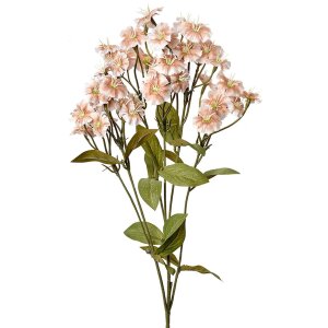 Clayre & Eef Branche décorative Fleurs Beige...