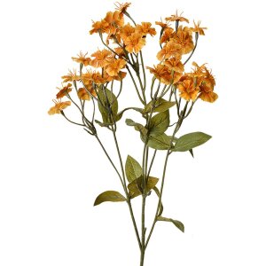Clayre & Eef Branche décorative fleurs jaunes...