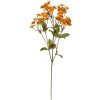 Clayre & Eef Branche décorative fleurs jaunes 63 cm Plastique fidèle à la nature