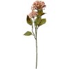 Clayre & Eef 6PL0386P Fleur artificielle rose verte 8x7x53 cm plastique