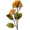 Clayre & Eef 6PL0386Y Fleur artificielle jaune vert 8x7x53 cm plastique