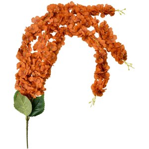 Clayre & Eef 6PL0388O Guirlande de fleurs artificielles orange 6x6x108 cm