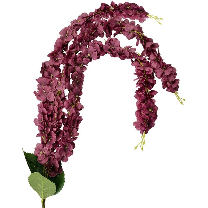 Clayre & Eef 6PL0388PA Guirlande de fleurs artificielles Violet Vert 6x6x108 cm