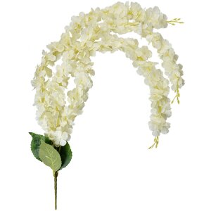 Clayre & Eef 6PL0388Y Guirlande de fleurs artificielles Beige Vert 6x6x108 cm