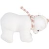 Clayre & Eef 66120 Figurine Décoration Ours Polaire Blanc Rose 11x11x18 cm