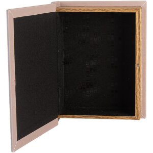 Clayre & Eef 66258 Set de 3 boîtes de rangement Rétro Vintage en bois Beige Marron