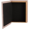 Clayre & Eef 66258 Set de 3 boîtes de rangement Rétro Vintage en bois Beige Marron
