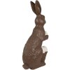 Clayre & Eef 5MG0055 Décoration Lapin brun blanc 47x25x82 cm style rustique