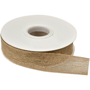 Clayre & Eef Ruban Jute Marron Ø12x3cm 15m...