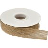 Clayre & Eef Ruban Jute Marron Ø12x3cm 15m Rouleau Déco