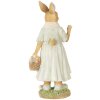 Clayre & Eef 6PR5449 Décoration Lapin Beige Jaune 15x12x32 cm