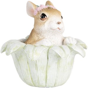 Clayre & Eef 6PR5450 Décoration Lapin Beige...