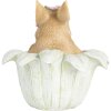 Clayre & Eef 6PR5450 Décoration Lapin Beige Vert 12x12x12 cm