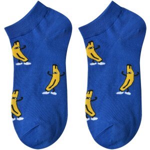 Juleeze JZSSK0022 Chaussettes Imprimé Banane Bleu...