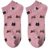 Juleeze JZSSK0024 Chaussettes Rose Motif Chat Taille 36-41