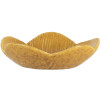 Clayre & Eef Bol Fleur Jaune-Rouge Ø14x3cm Céramique Décoration Snacks