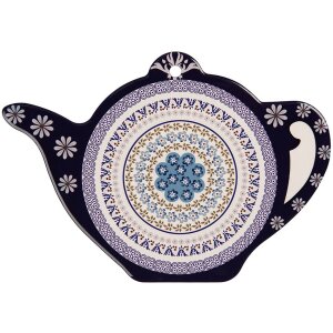 Clayre & Eef 6CE2055 Sous-verre Céramique Bleu...