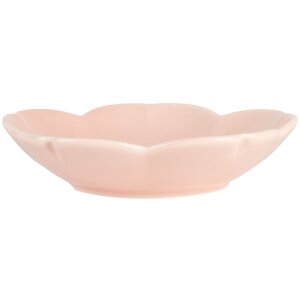 Clayre & Eef 6CEBO0210 Coupe rose Ø 14x3 cm Céramique Vintage forme de fleur