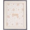 Clayre & Eef 2F1226L Cadre photo Blanc Bleu 19x24 cm pour photos 15x20 cm