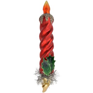 Clayre & Eef 6GL4711 Pendentif de Noël rouge...