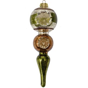 Clayre & Eef 6GL4715 Pendentif de Noël verre...