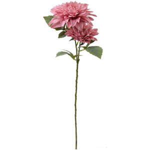 Clayre & Eef 6PL0339P Décoration Branche avec fleurs rose 62 cm