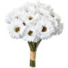 Clayre & Eef 6PL0394W Bouquet de fleurs artificielles blanc 18 pièces 15x15x30 cm