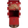 Clayre & Eef 6Y5633 Boîte aux lettres rouge brun 27x22x51 cm style campagnard Noël