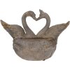 Clayre & Eef 5MG0058 Décoration Pot de fleurs gris-brun 49x27x37 cm