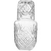 Clayre & Eef 6GL4721 Carafe avec verre Ø9x19cm 150ml 550ml Transparent