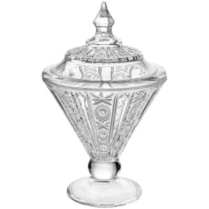 Clayre & Eef Bonbonnière Verre Ø12x19cm...