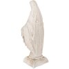 Clayre & Eef Statue de Vierge beige marron 17x12x41 cm en magnésium