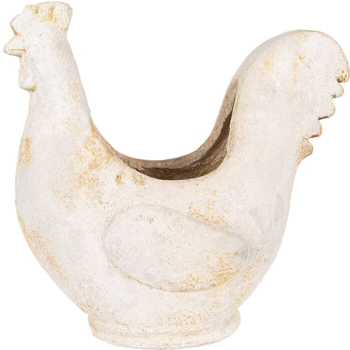 Clayre & Eef 6MG0115 Décoration Pot de fleurs Beige Marron 36x18x35 cm